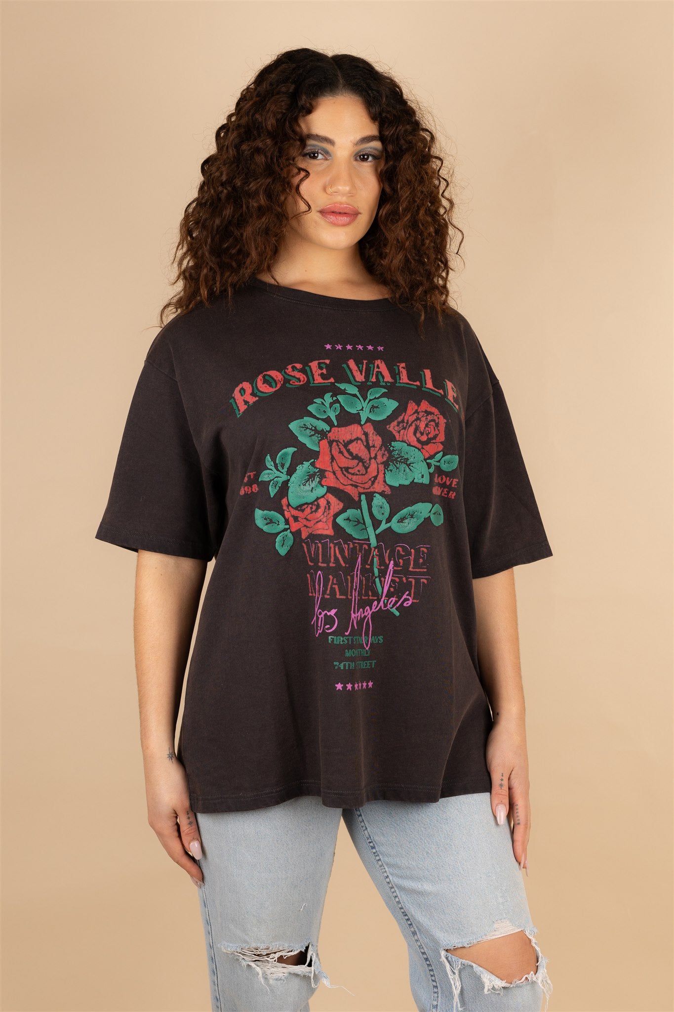 Rose Valley Oversize T-Shirt