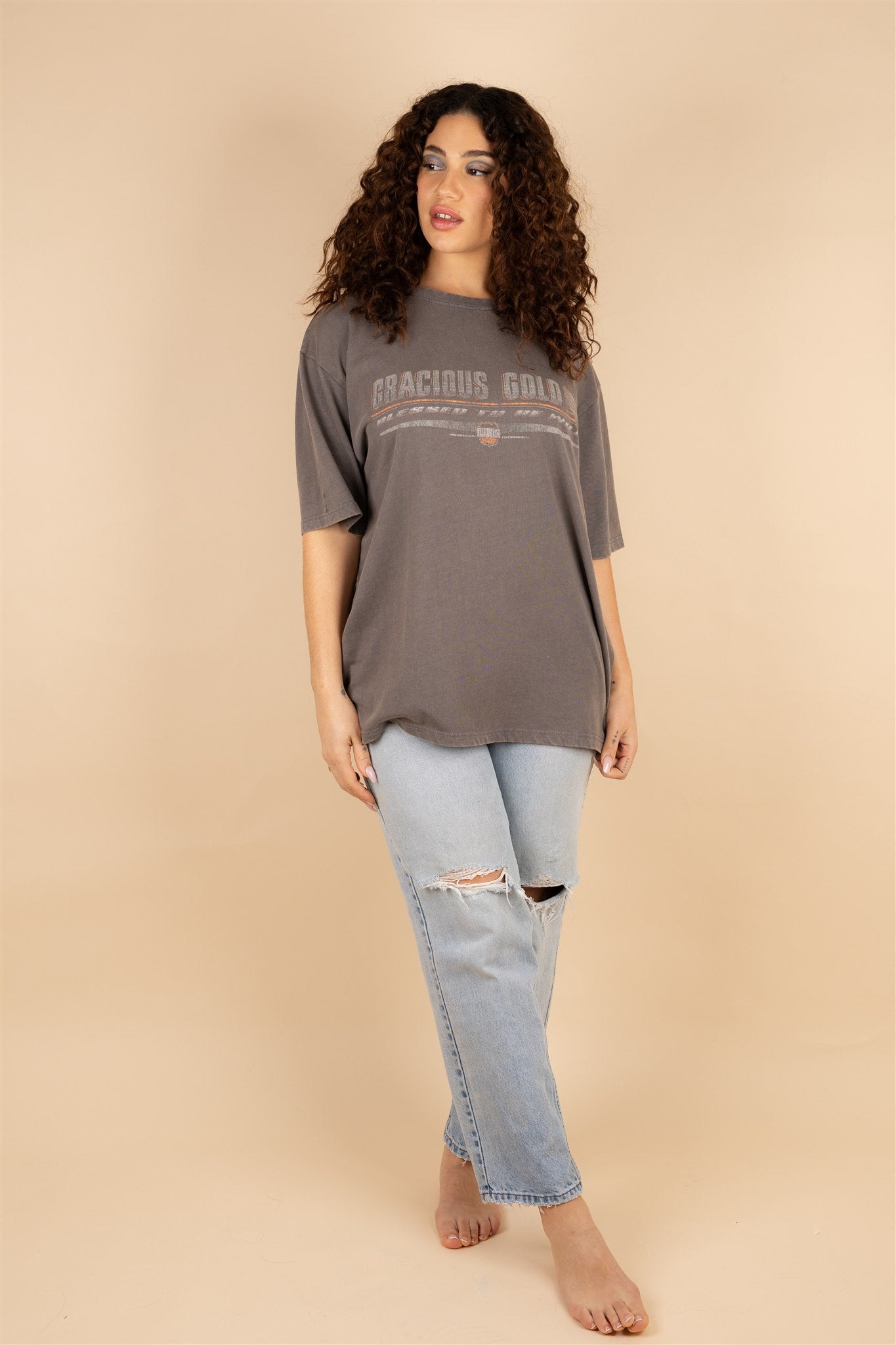 Golden Desert Oversize T-Shirt