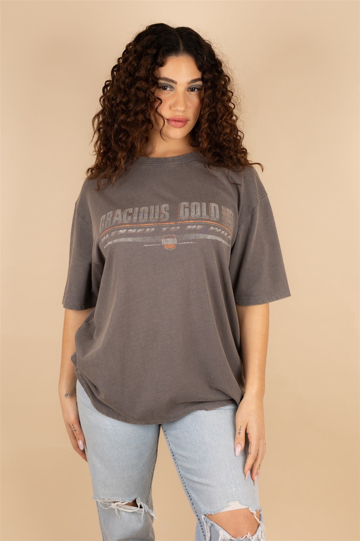 Golden Desert Oversize T-Shirt