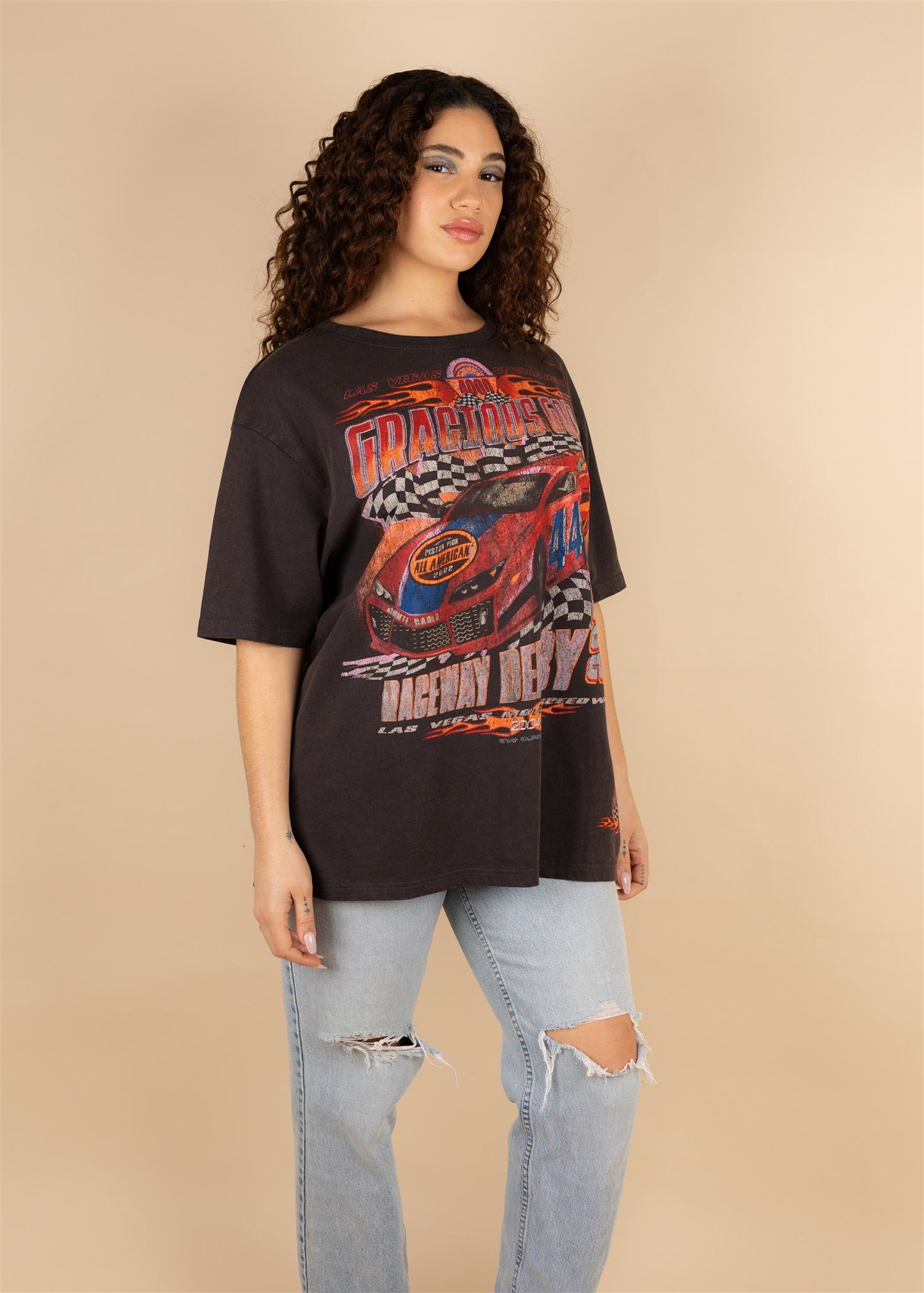 Car Chaos Oversize washed T-Shirt