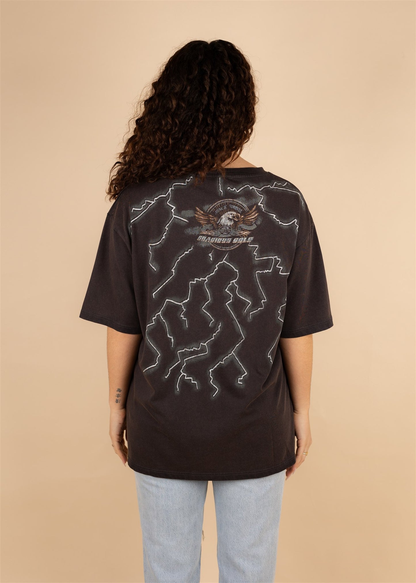 Eagle Lightning Oversize T-shirt