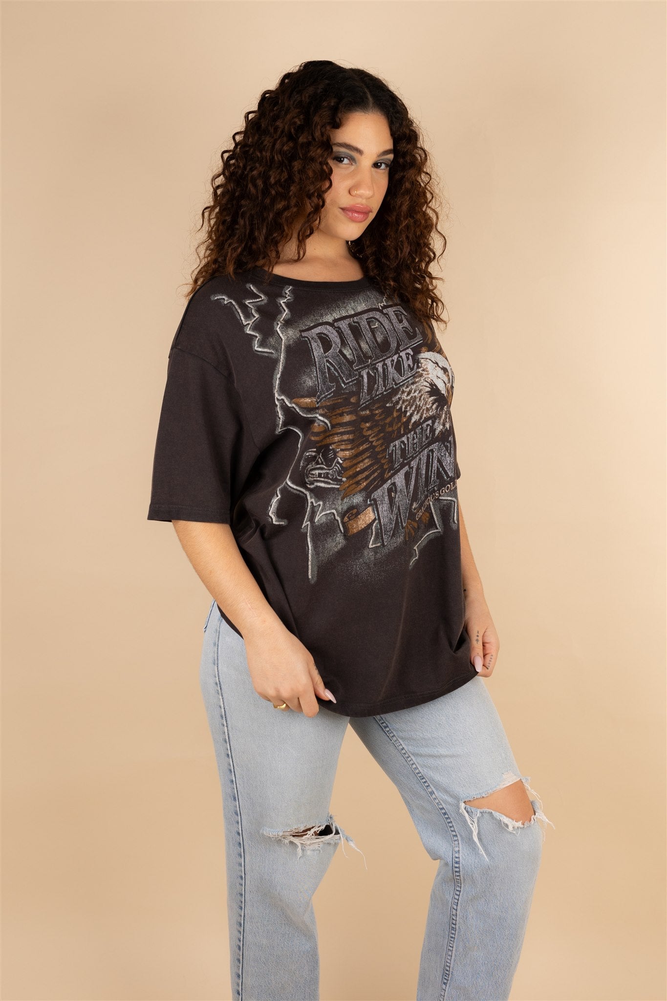 Eagle Lightning Oversize T-shirt