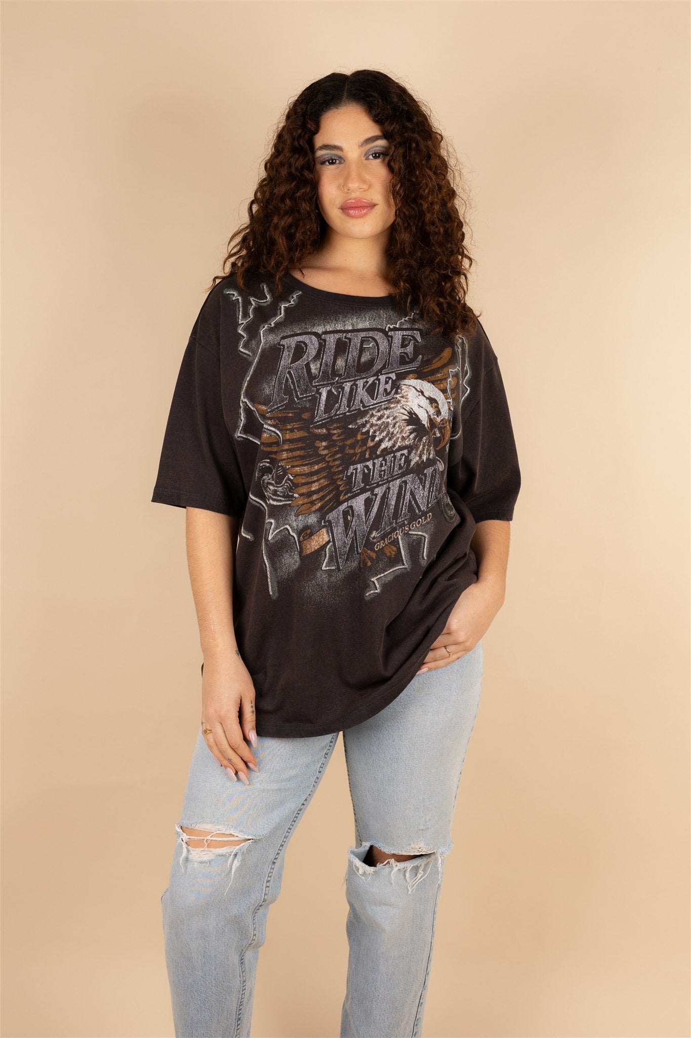 Eagle Lightning Oversize T-shirt